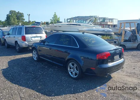 2008 Audi A4 2.0T z USA, uszkodzony, nr VIN WAUAF78E58A031548
